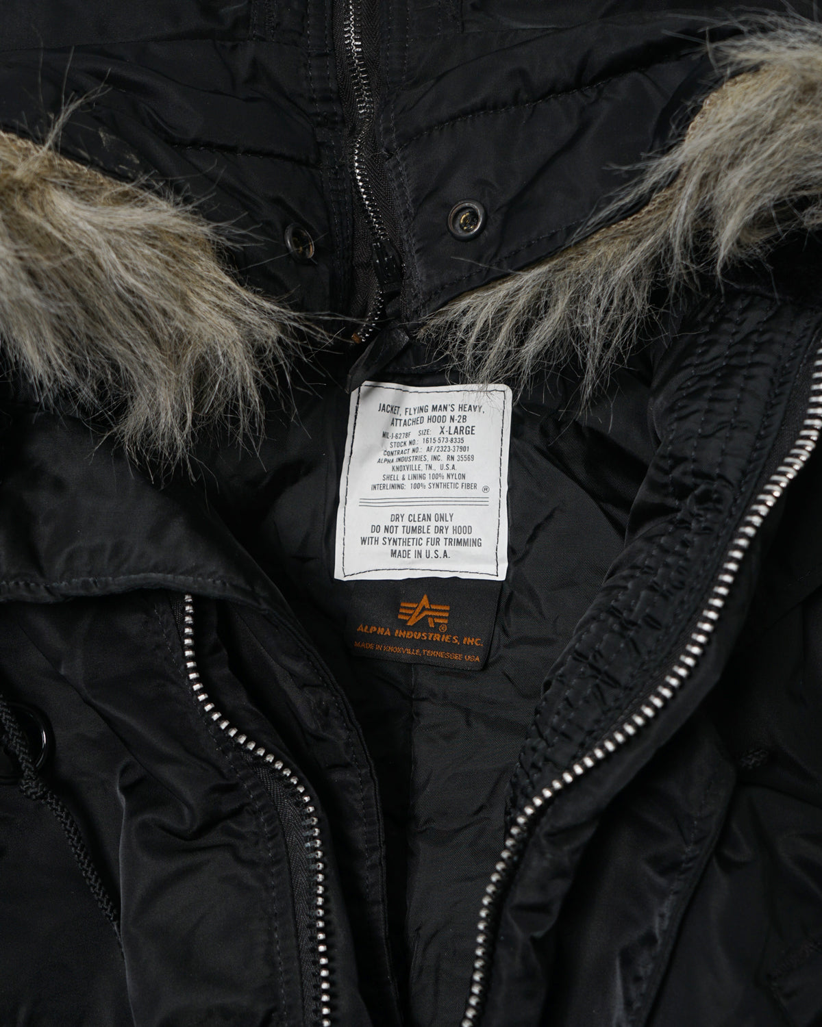 Nylon N-2B Jacket / Black