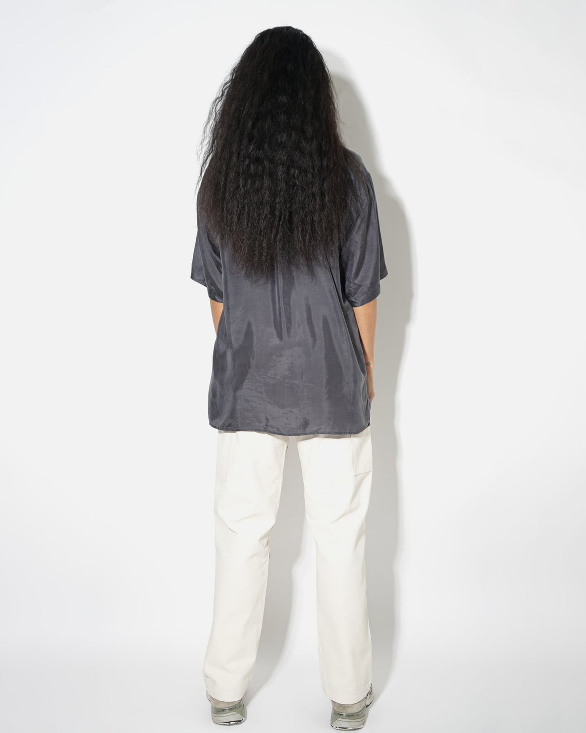 Silk Shirt Short Sleeve / Basic