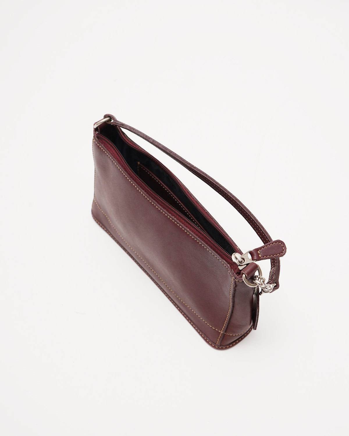 Burgundy Leather Handbag