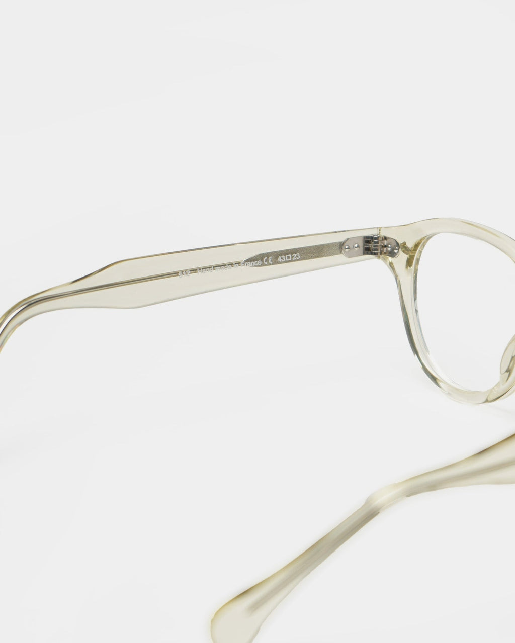 512 Eyeglasses / Clear Yellow