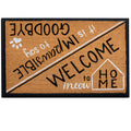 4 Cats & Dogs Hello Goodbye Rectangular Entrance Mat