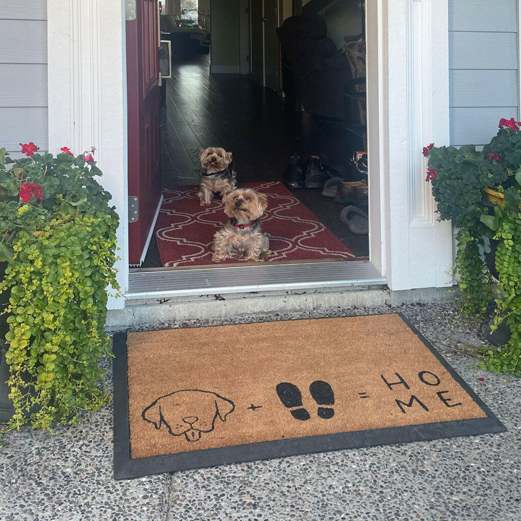 4 Cats & Dogs L.L. Woof Home Rectangular Entrance Mat