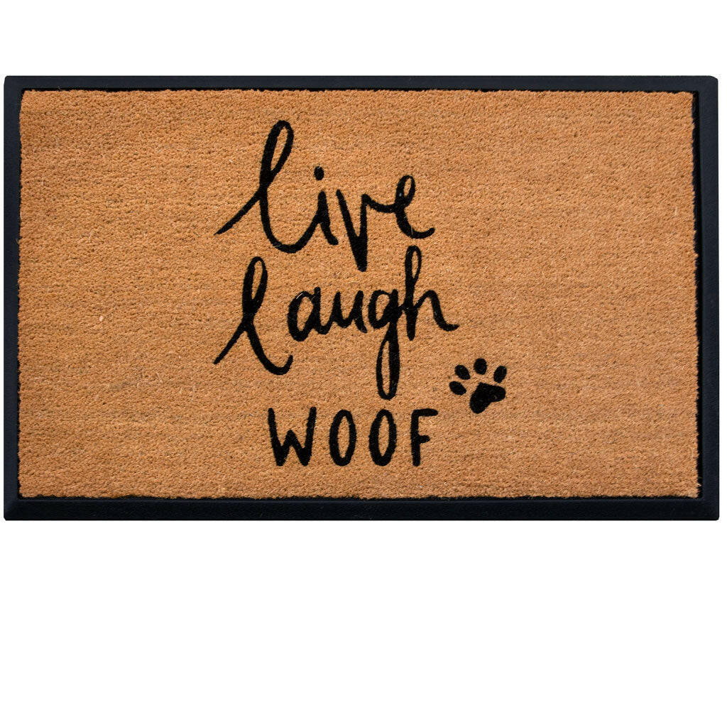 4 Cats & Dogs L.L. Woof Home Rectangular Entrance Mat