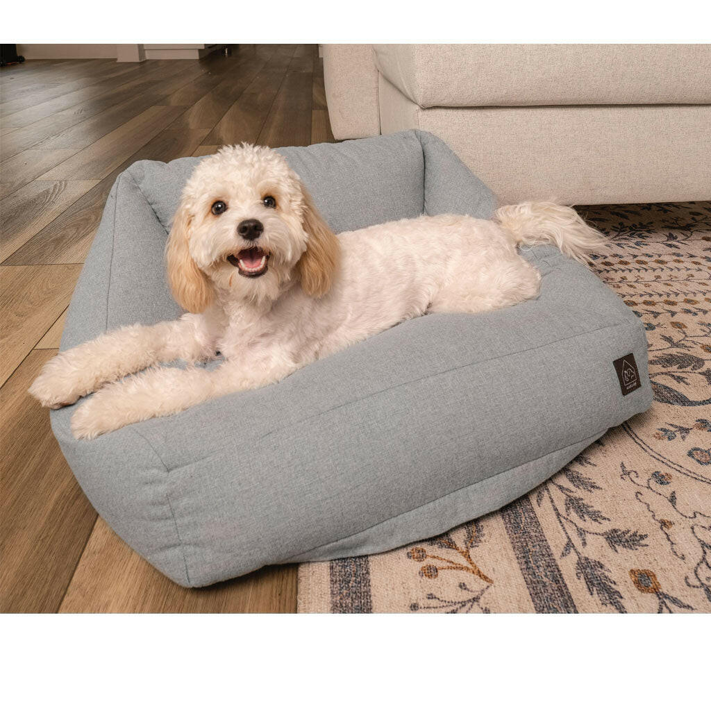 4 Cats & Dogs Loafer Sofa Bed, Carbon, 23.5x22.5"
