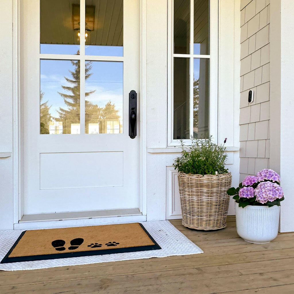 4 Cats & Dogs Wag Your Tail Rectangular Entrance Mat