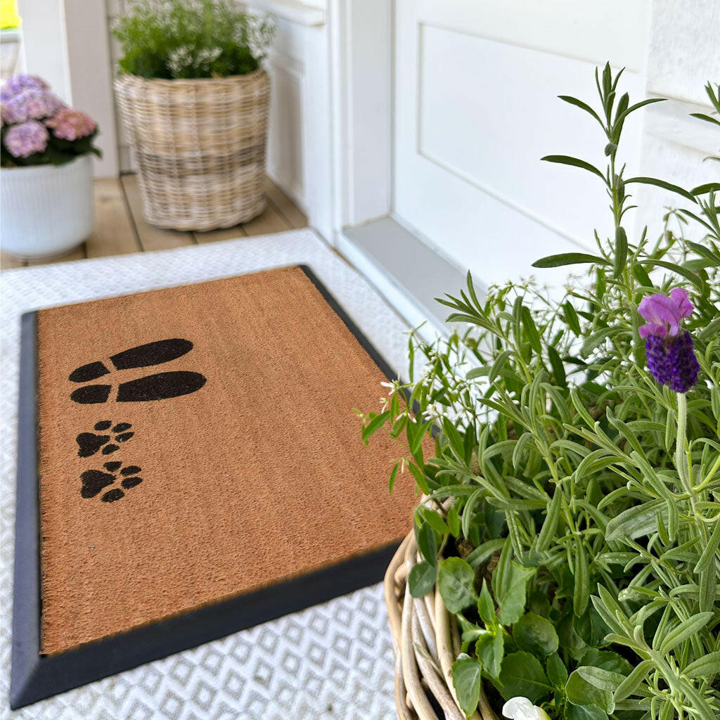 4 Cats & Dogs Wag Your Tail Rectangular Entrance Mat