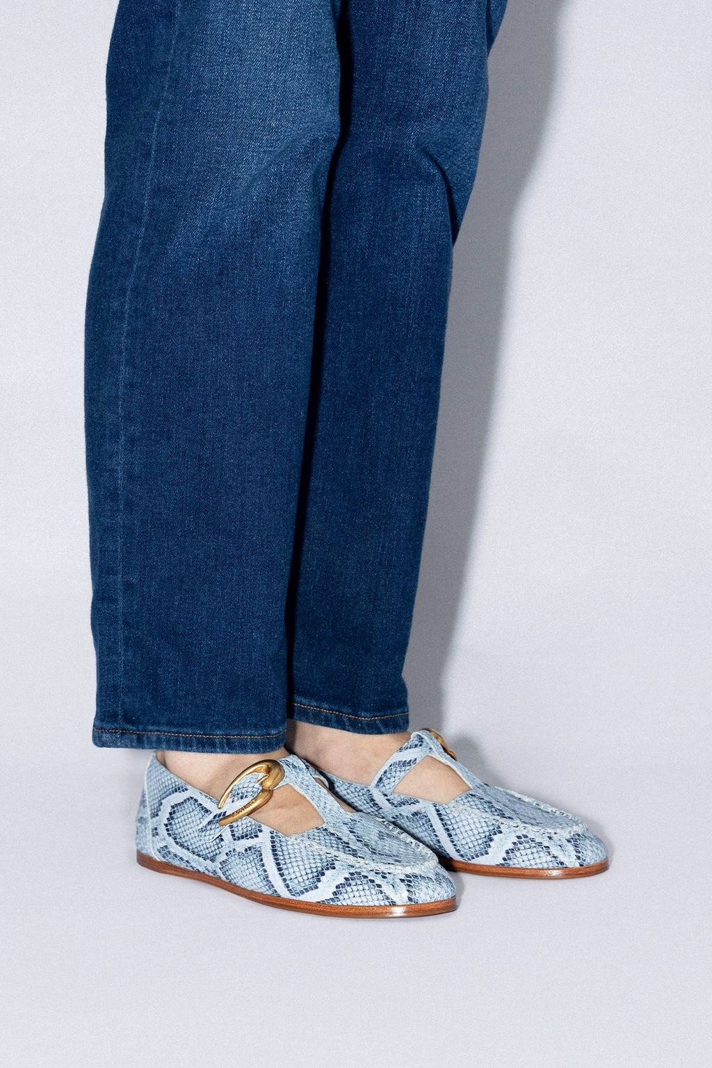Hydra Loafer Maya Python Leather