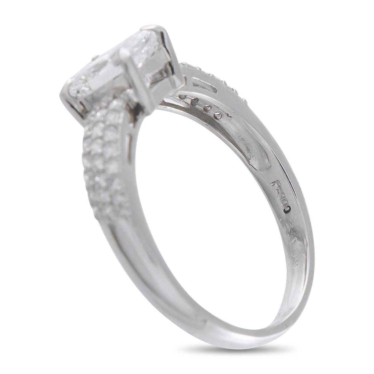 LB Exclusive Platinum 2.32ct Diamond Ring #5445