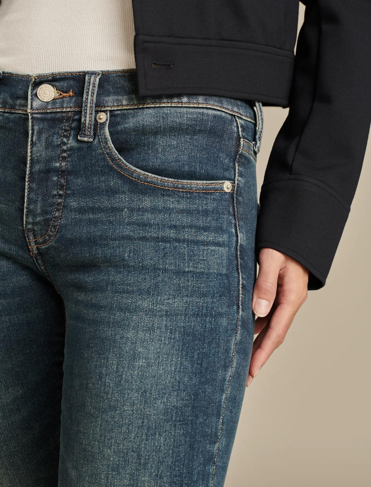 Lucky Brand Women's Mid Rise Ava Skinny