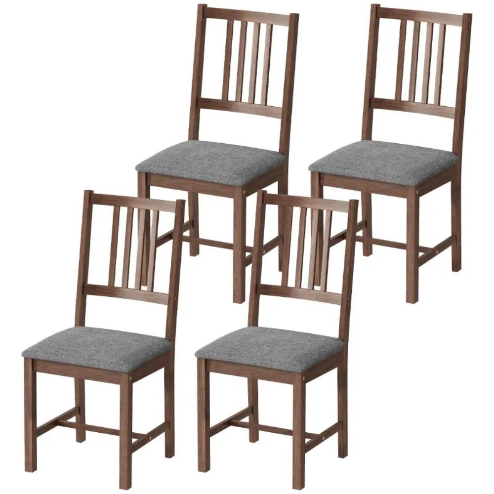 Stylish Padded Dining Room Chair Set