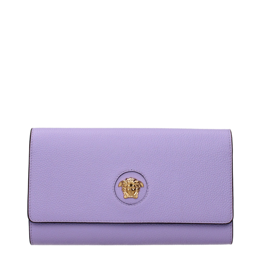 Versace Leather Clutch Women's Bag