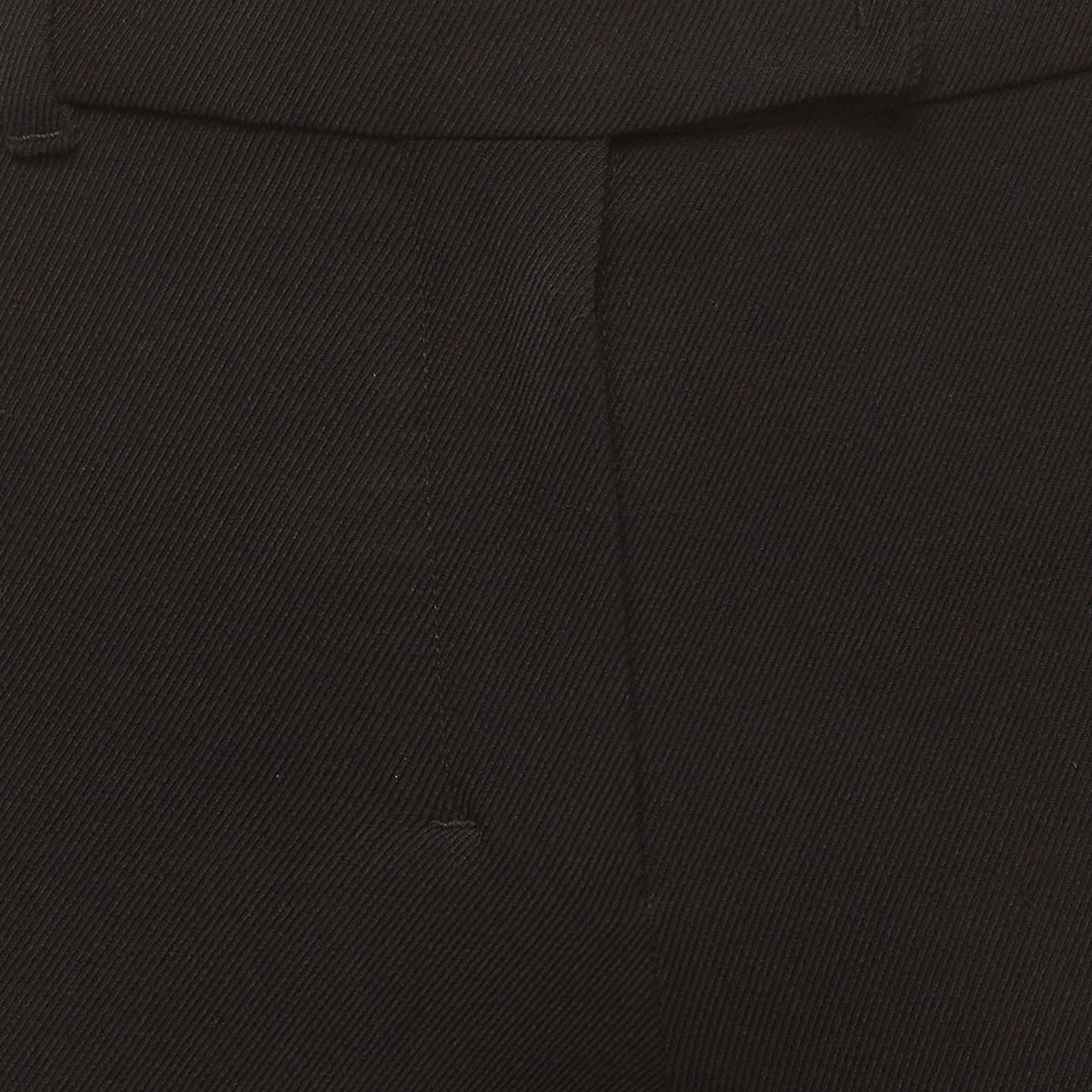 S'max Mara Black Stretch Gabardine Boot Cut Trousers