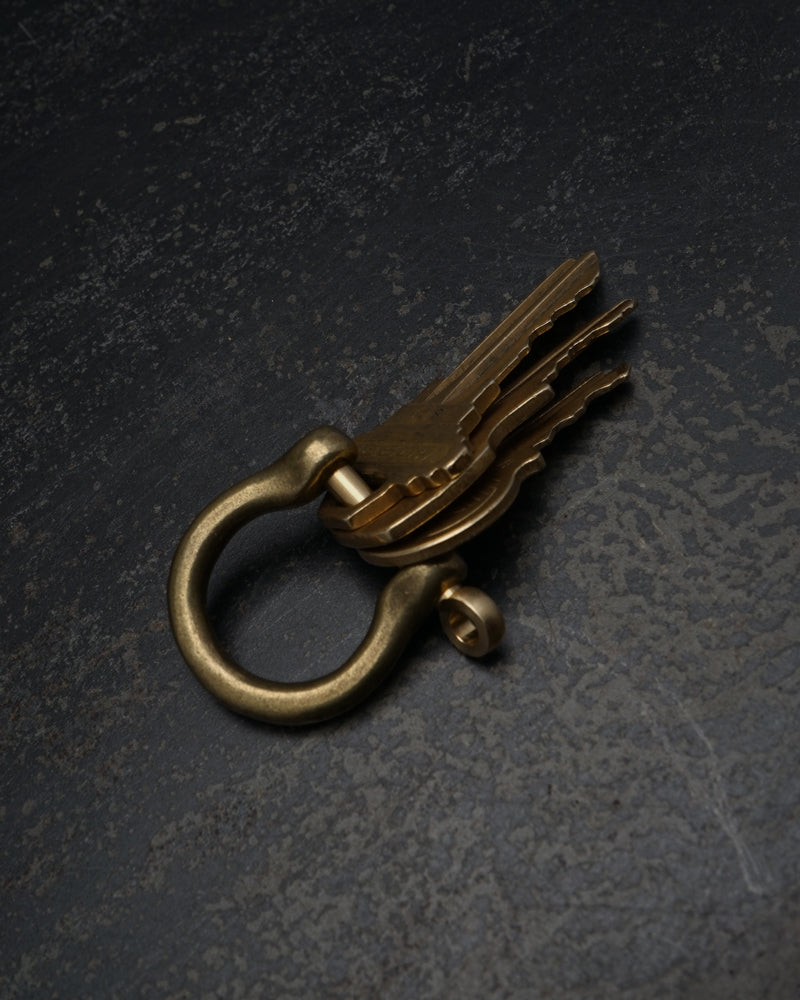 Brass Screw Keyring