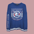 Patriots Striped Crew