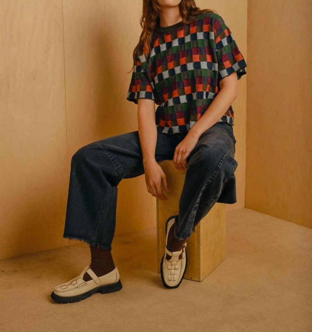 Sonia Sweater Tee In Multi