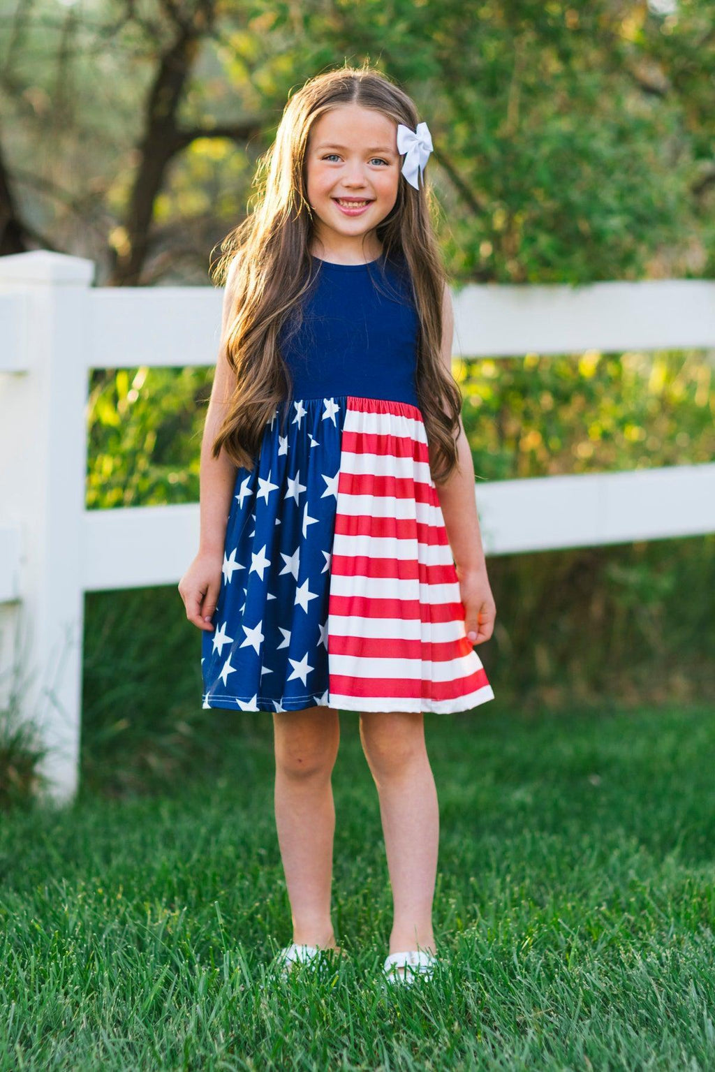 Mom & Me - American Flag Dress