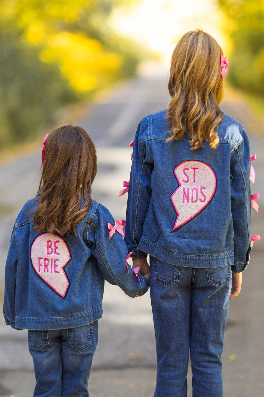 "Best Friends" Denim Jacket