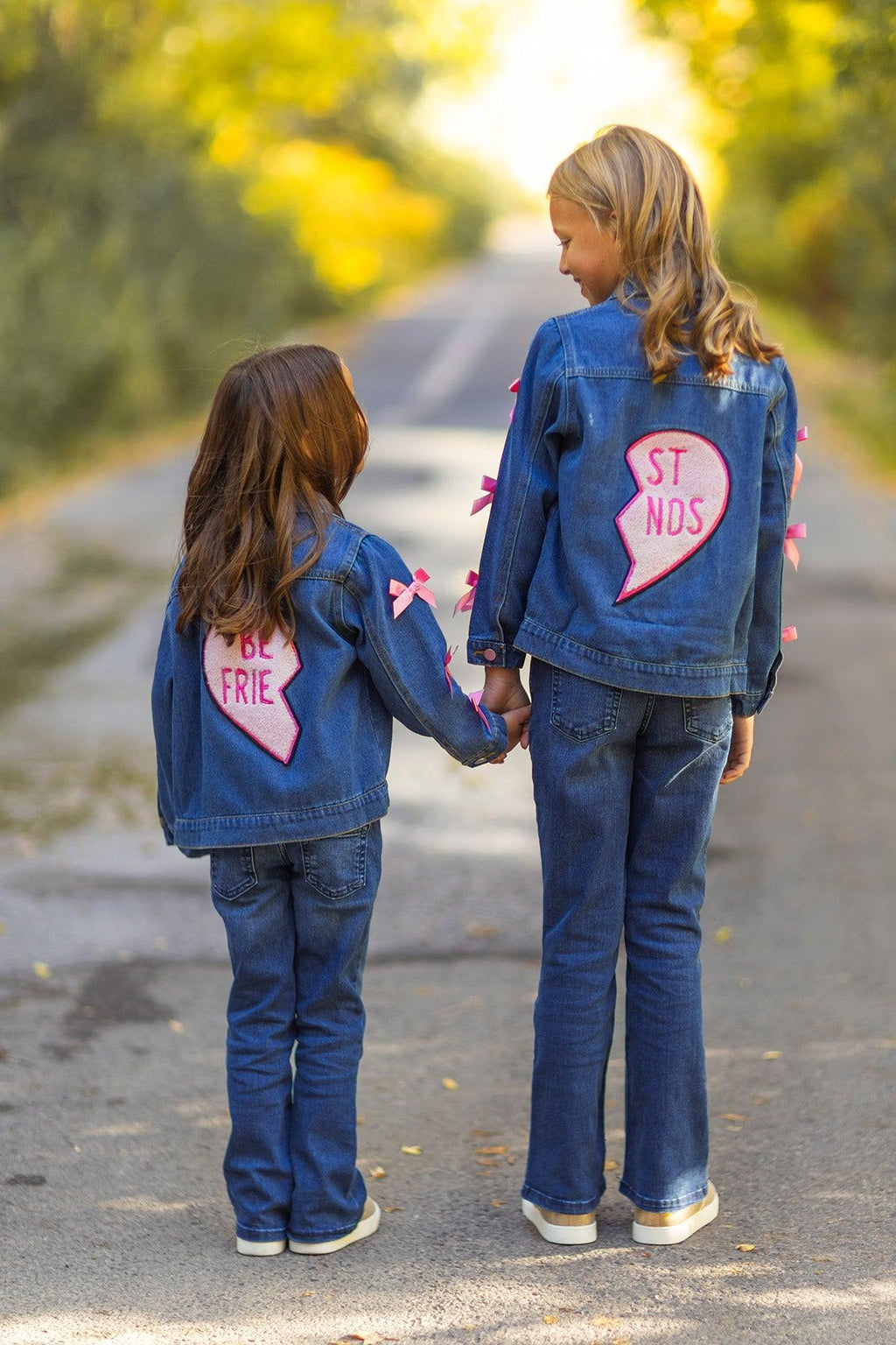 "Best Friends" Denim Jacket