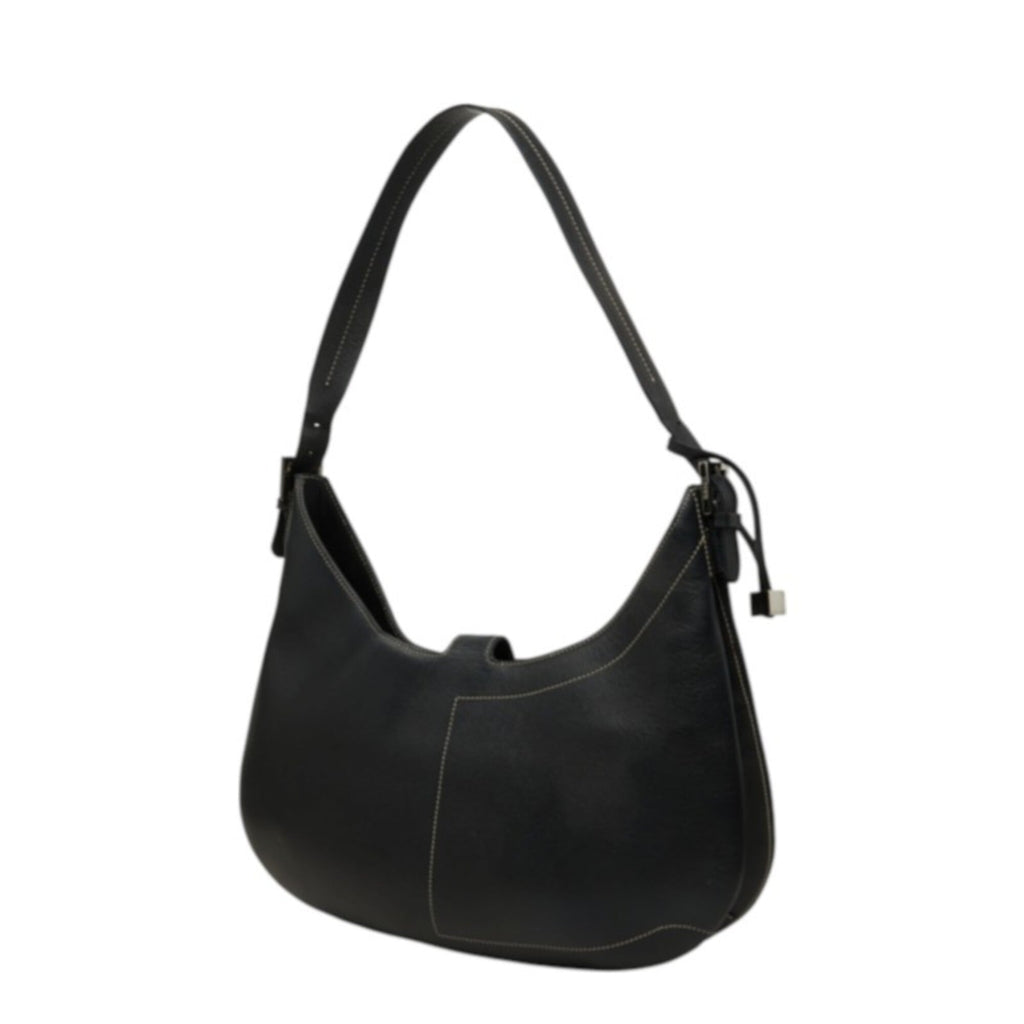 Bally Leather Shoulder Bag (Pre-Owned)