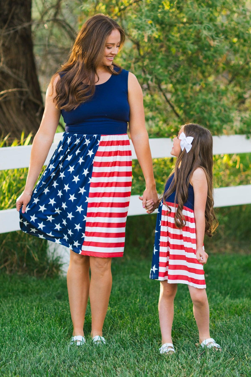 Mom & Me - American Flag Dress