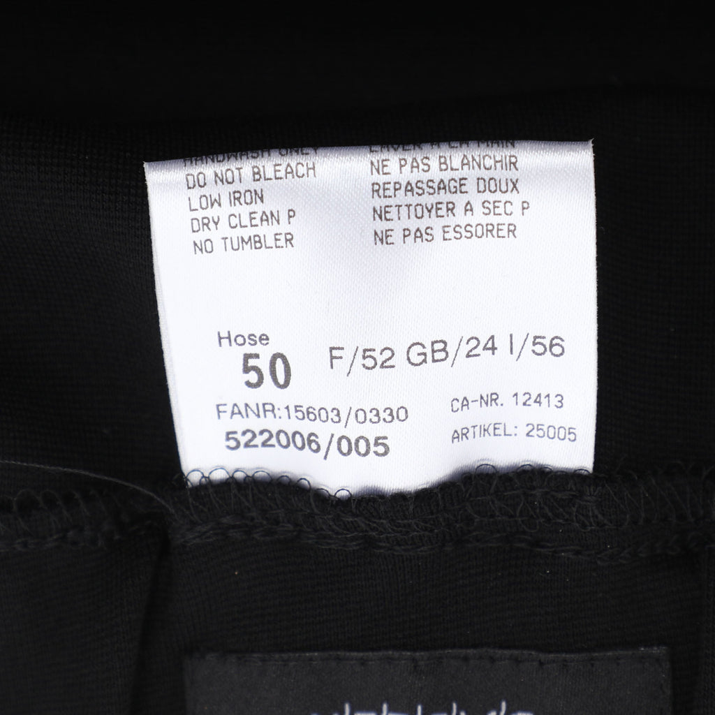 Basler Black Jersey Trousers