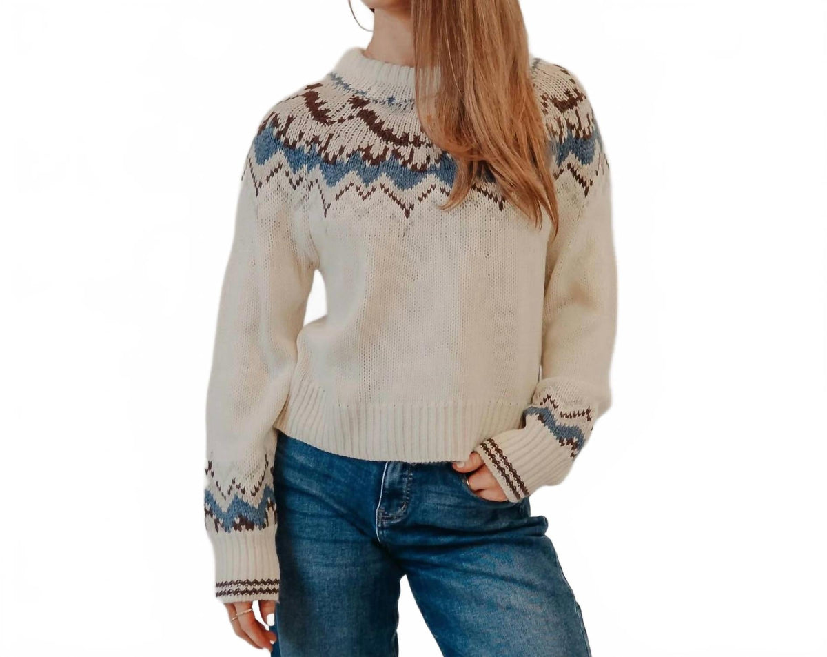 Women's Vega Sweater In Ivory