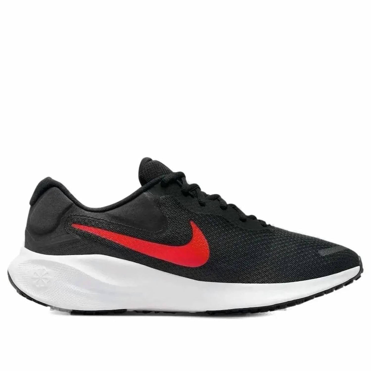 Men's Revolution 7 Sneakers In Black/ White/ University Red
