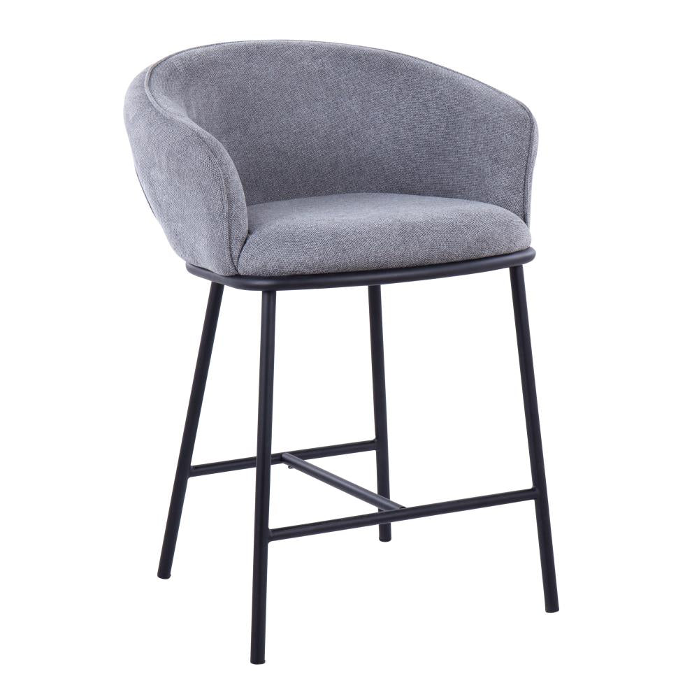 Modern Steel Frame Counter Seating