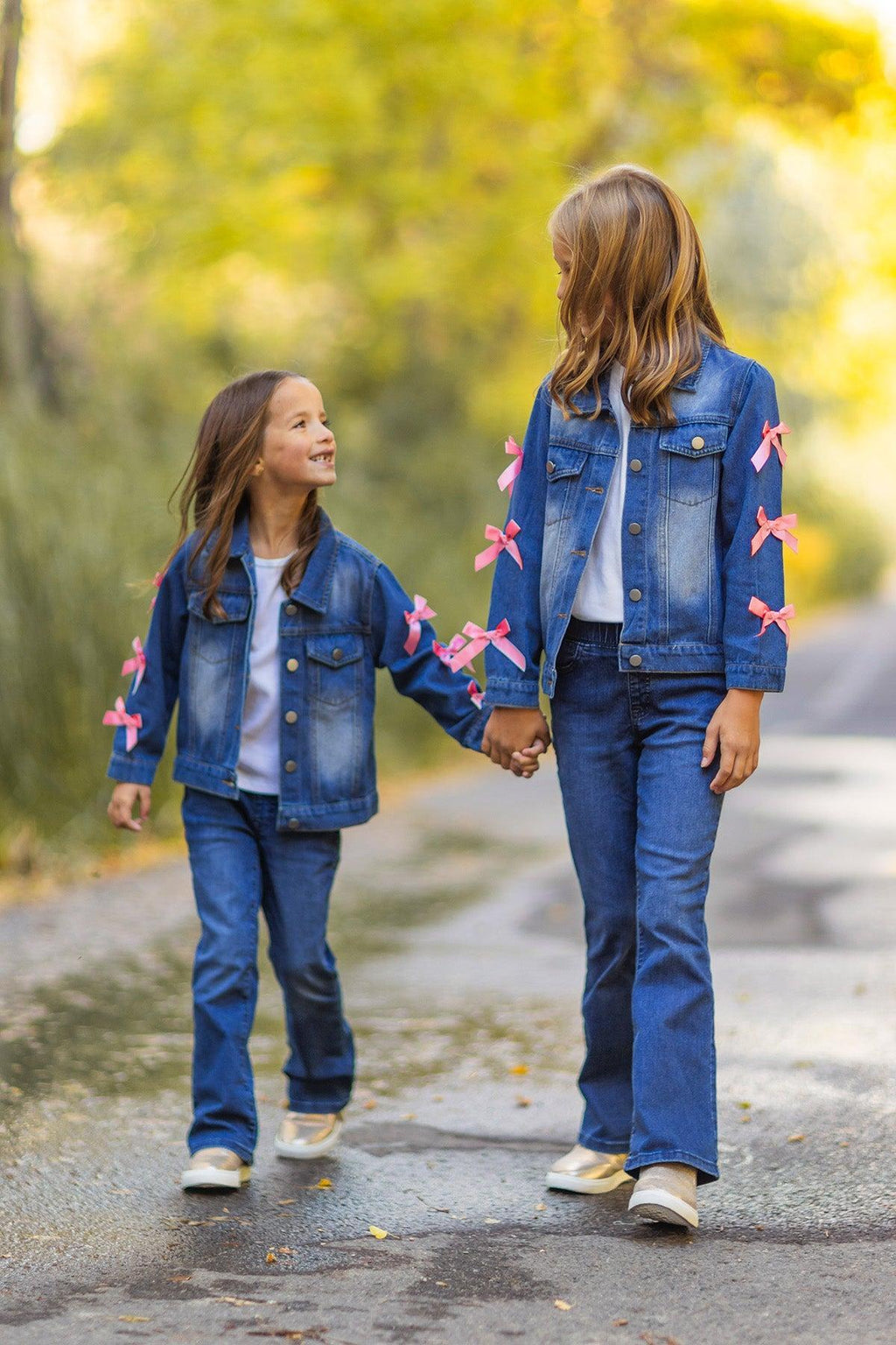 "Best Friends" Denim Jacket