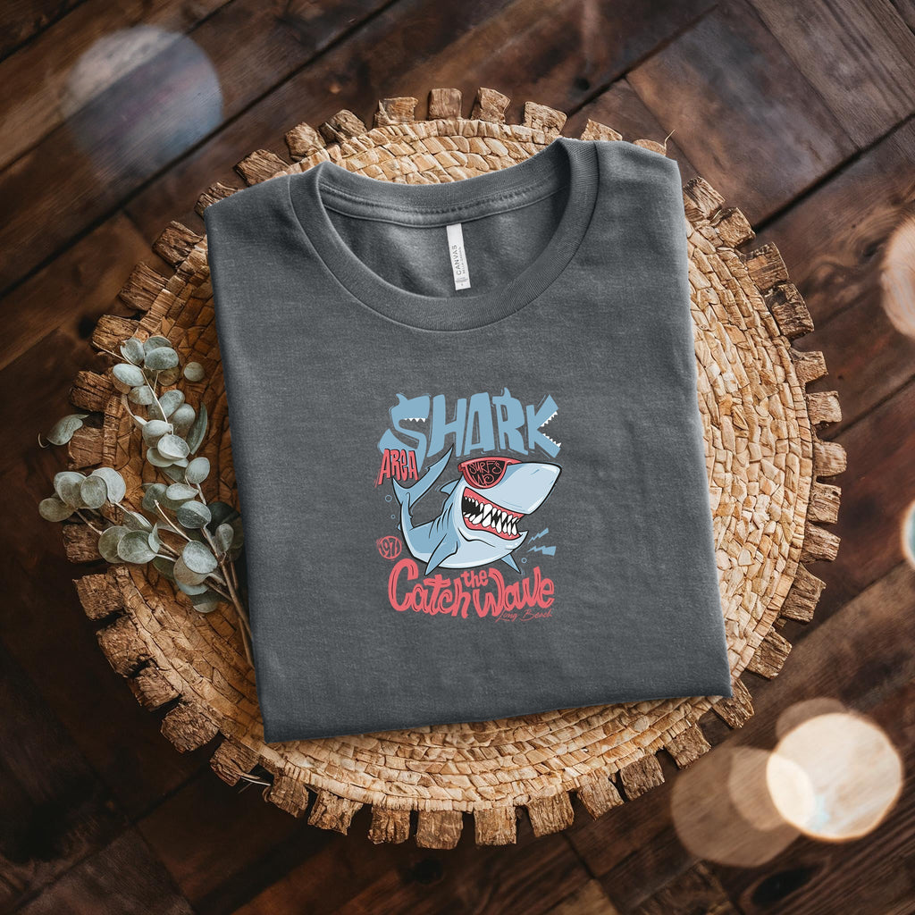Jaws Unisex Crew Neck Printed T-Shirt