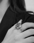 Silver Ring / size: 8