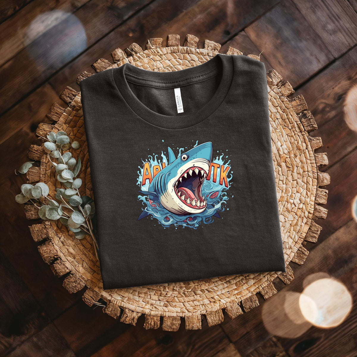 Jaws Unisex Cotton Breathable Short Sleeves