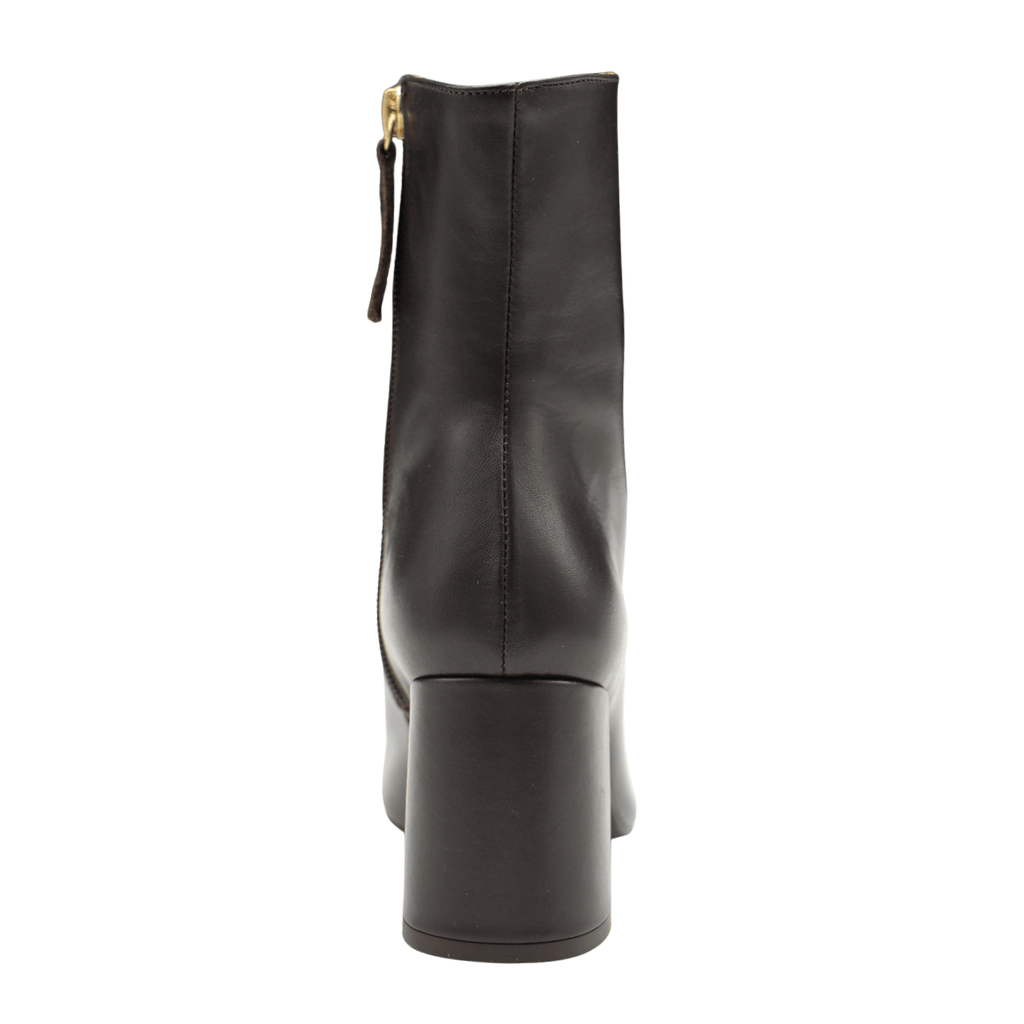 Derby Heeled Bootie