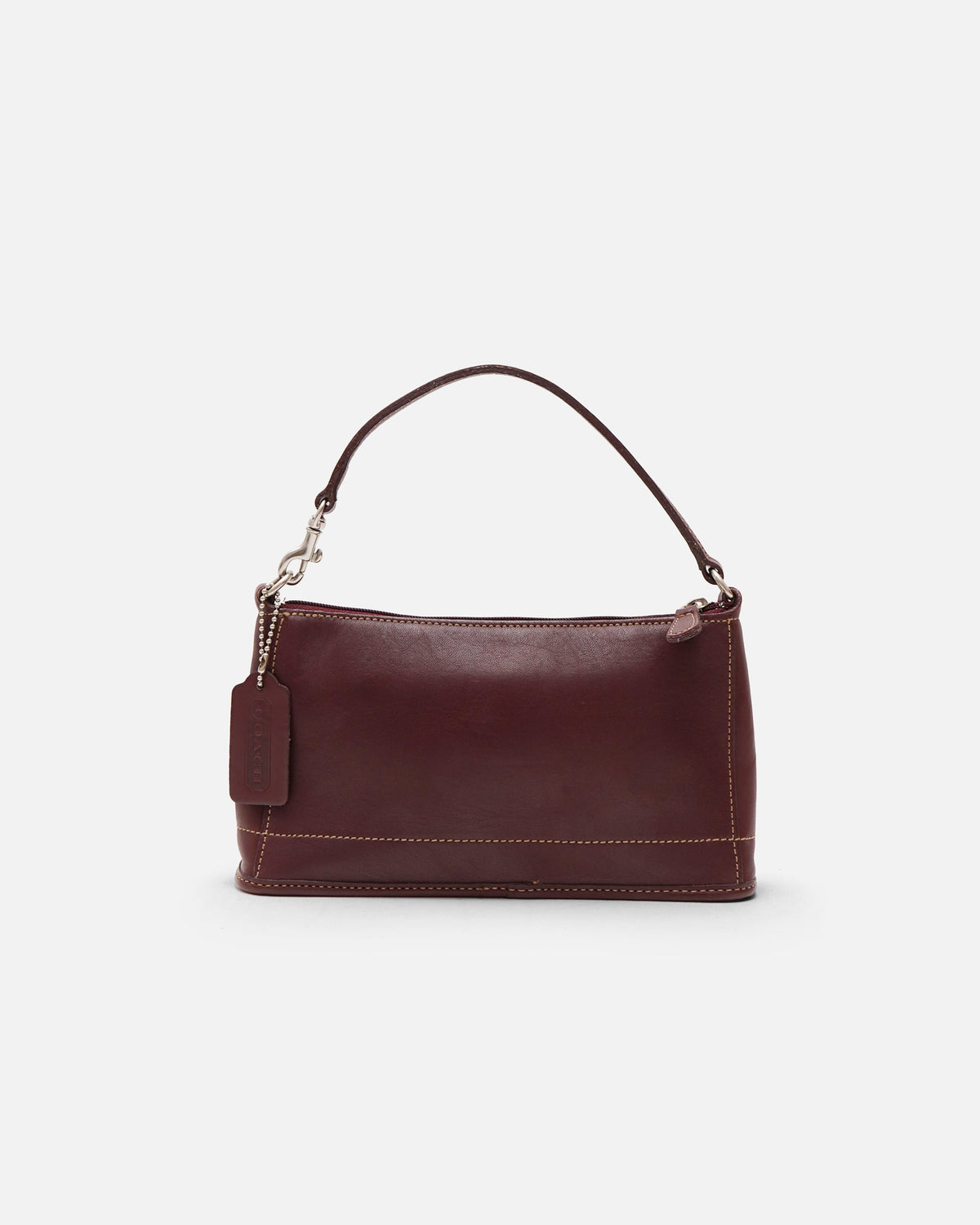 Burgundy Leather Handbag