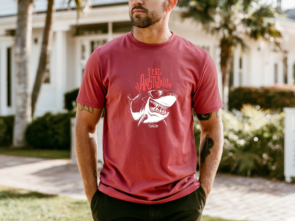 Jaws Men's Loose T-Shirt