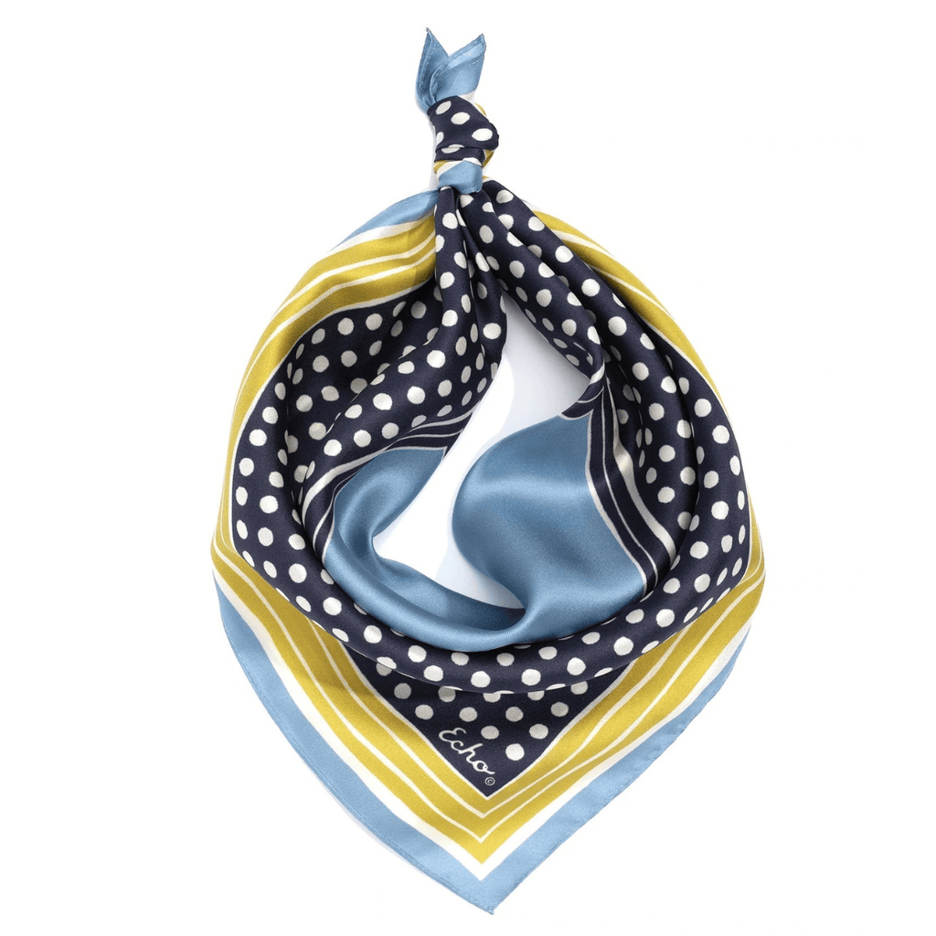 Dotty Silk Bandana