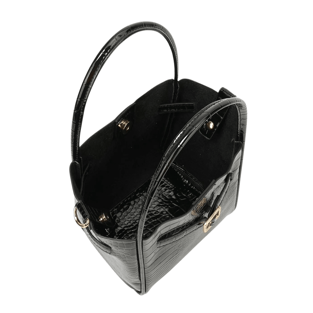 Hollace Croc Mini Tote