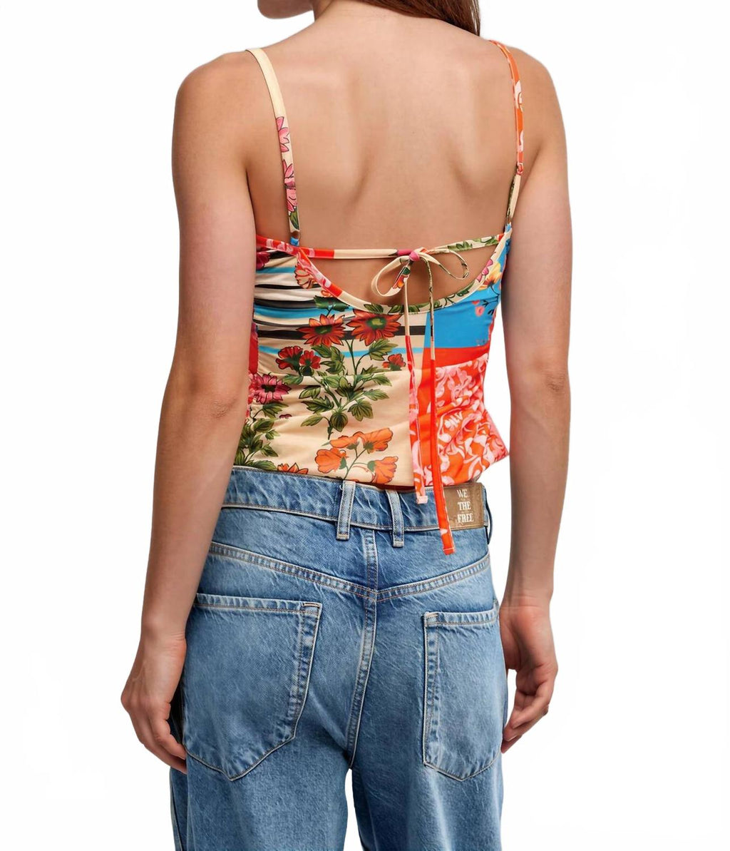Women's Estella Tank Top In Pop Combo