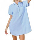 Desi Mini Dress In Blue