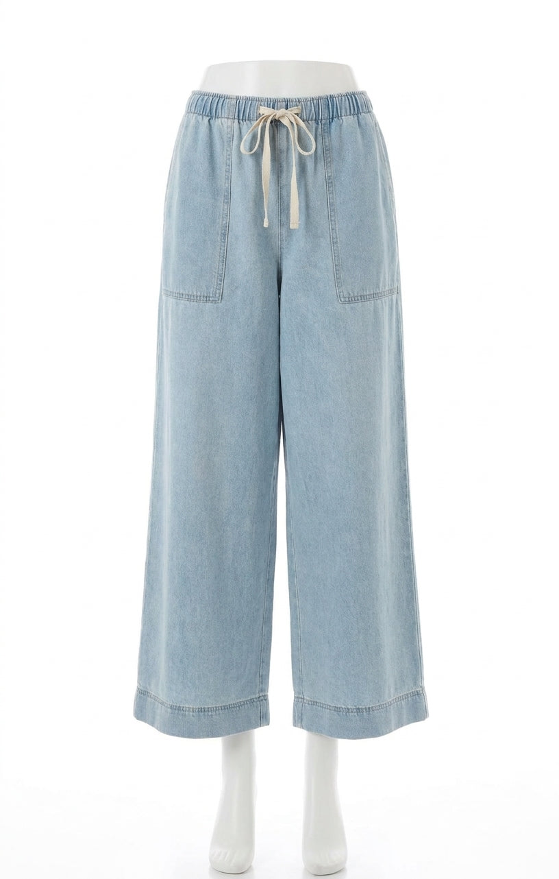 Daycation Denim Utility Pant In Coastal Water