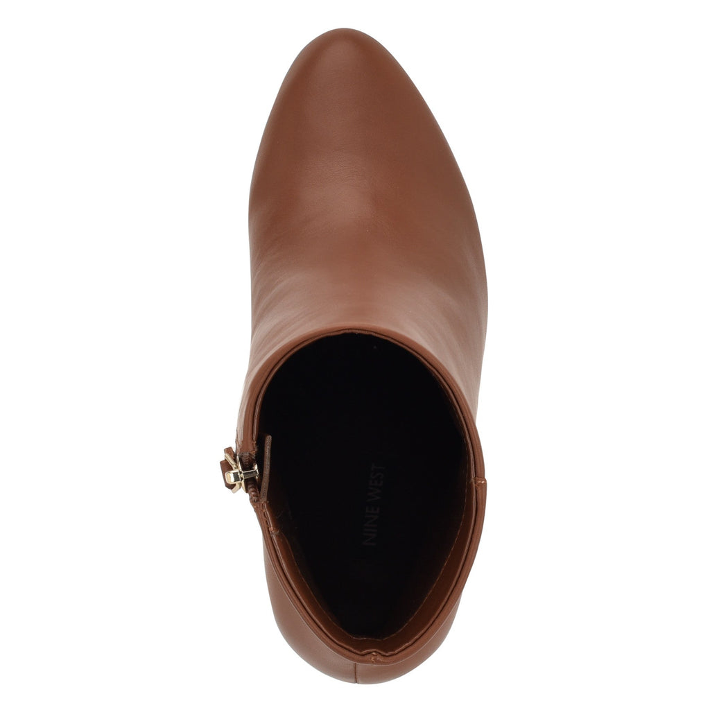 Quanette Platform Leather Booties