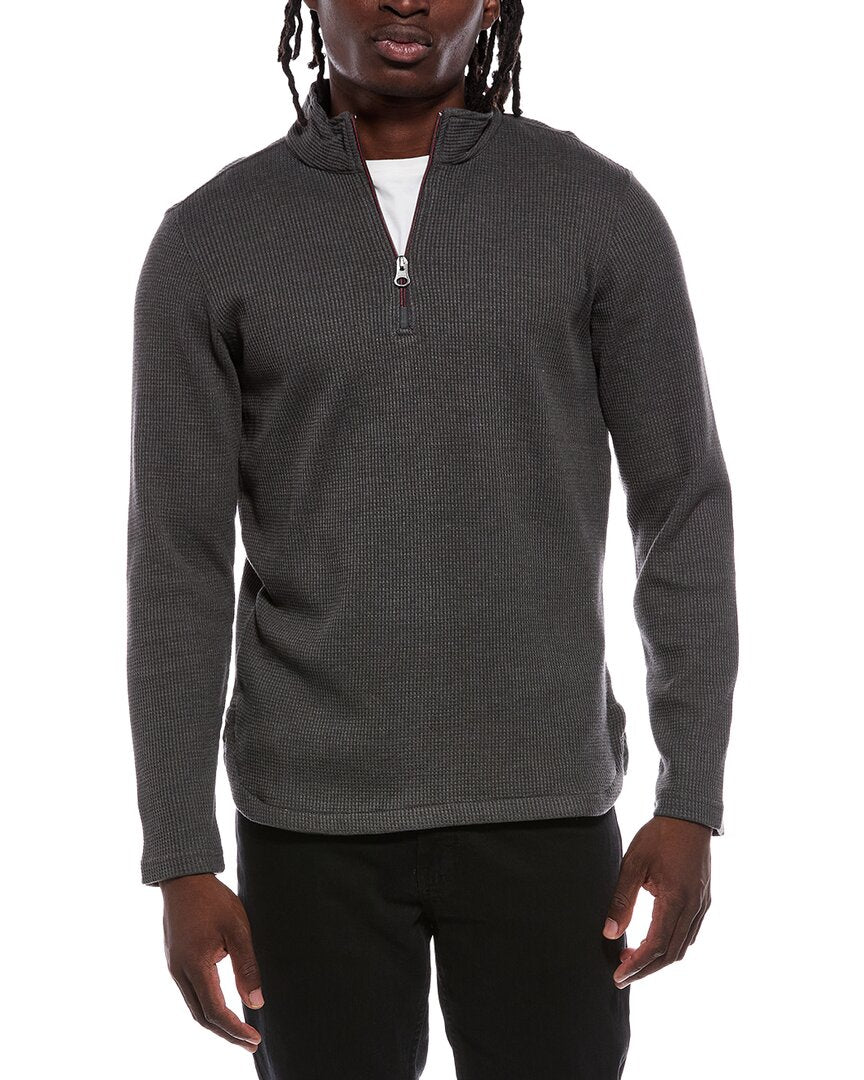 Robert Graham Shepton 1/4-Zip Mock Neck Sweater