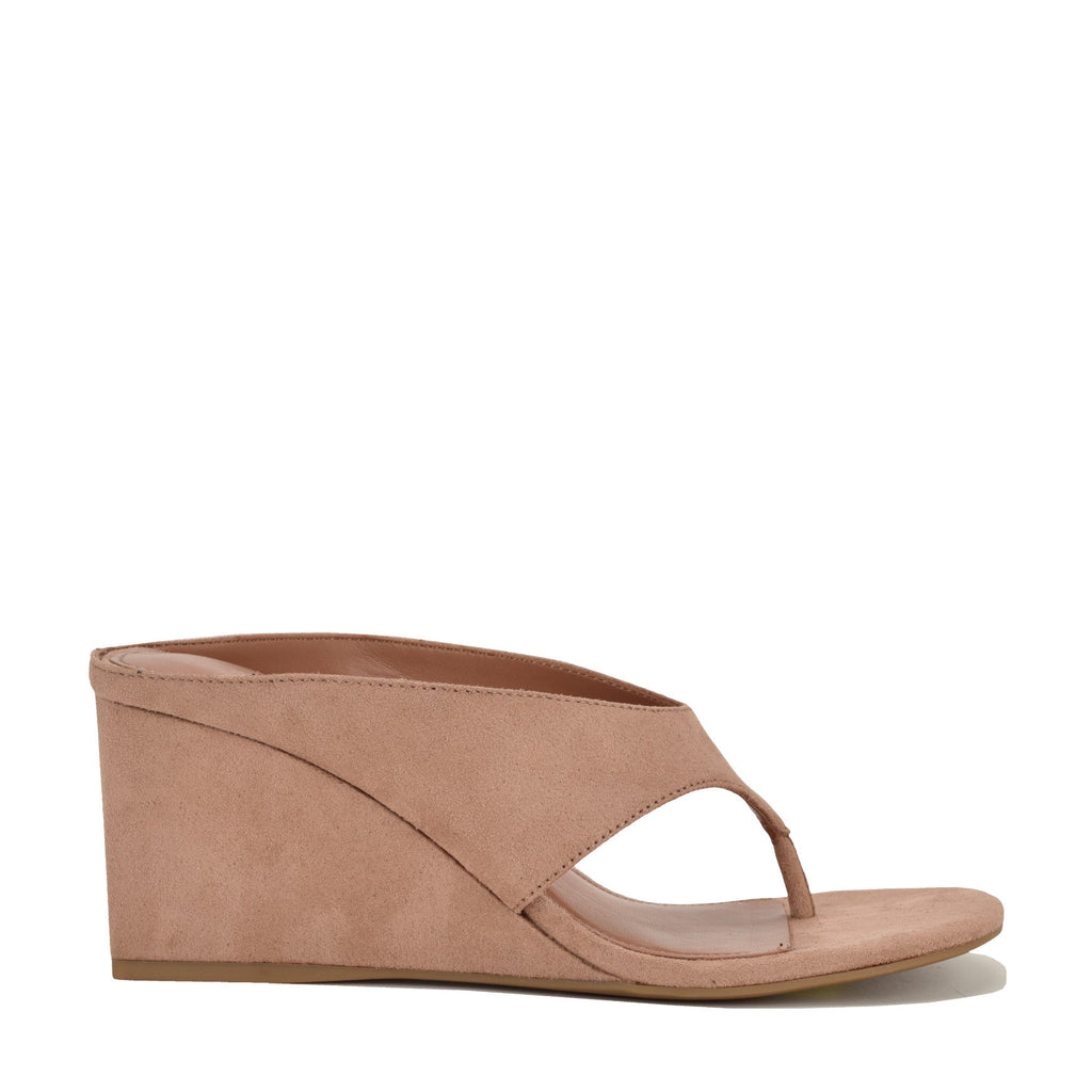 Jadde Thong Wedge Sandals