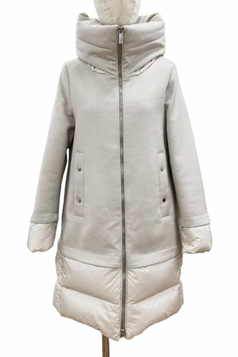 Moorer Sunriseler Puffer Jacket Beige