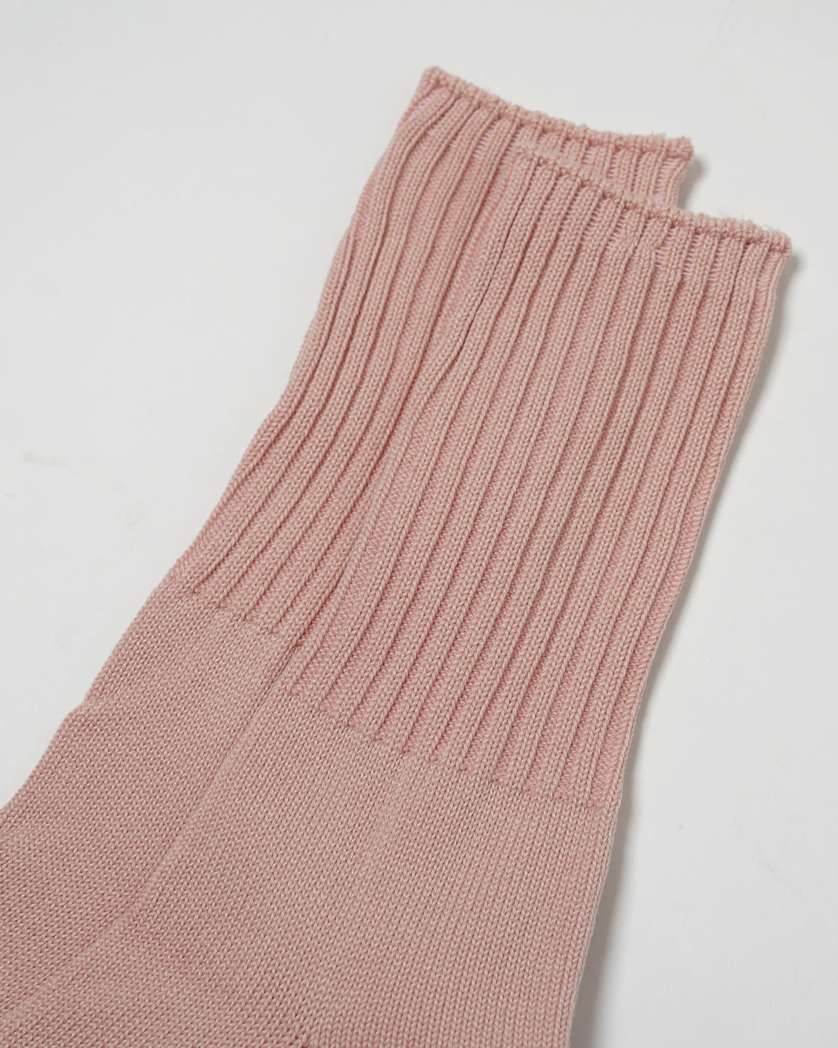 Silket Rib Socks / Pink