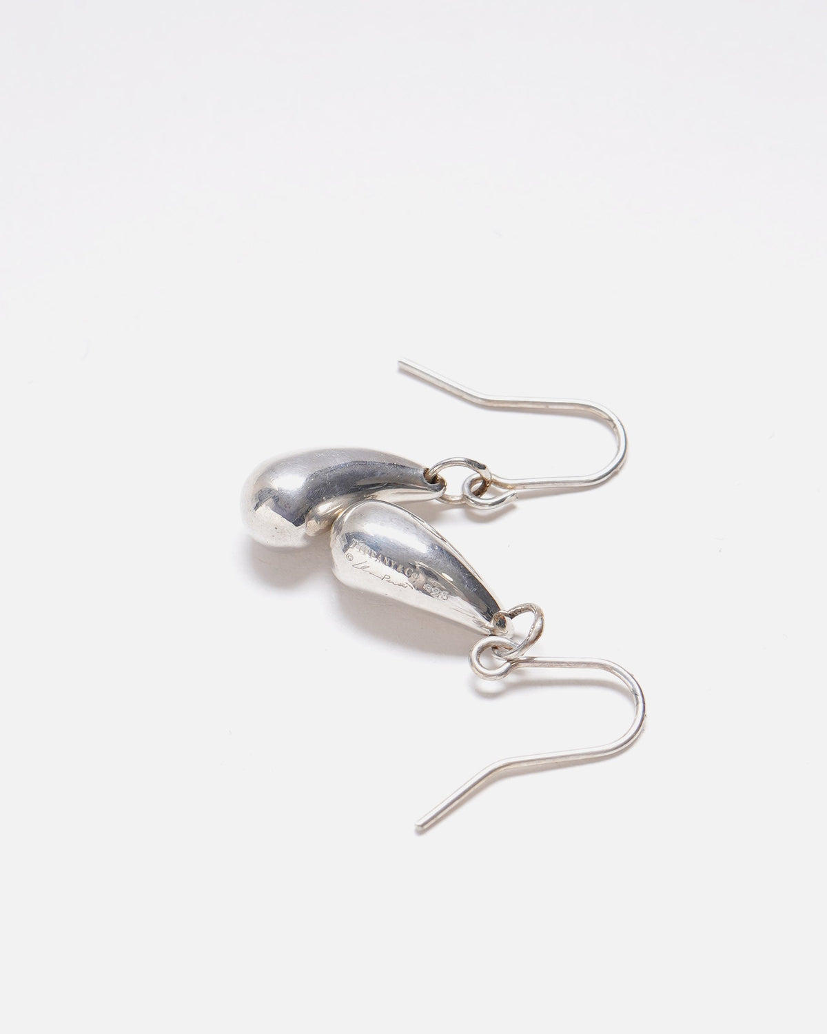 Silver Teardrop Earrings