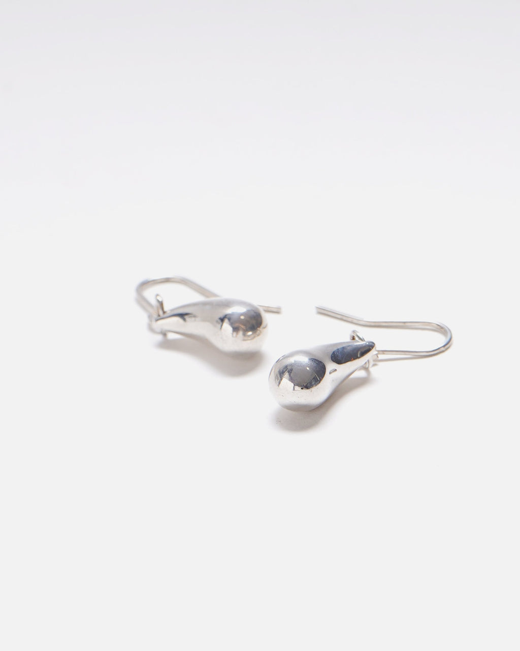 Silver Teardrop Earrings