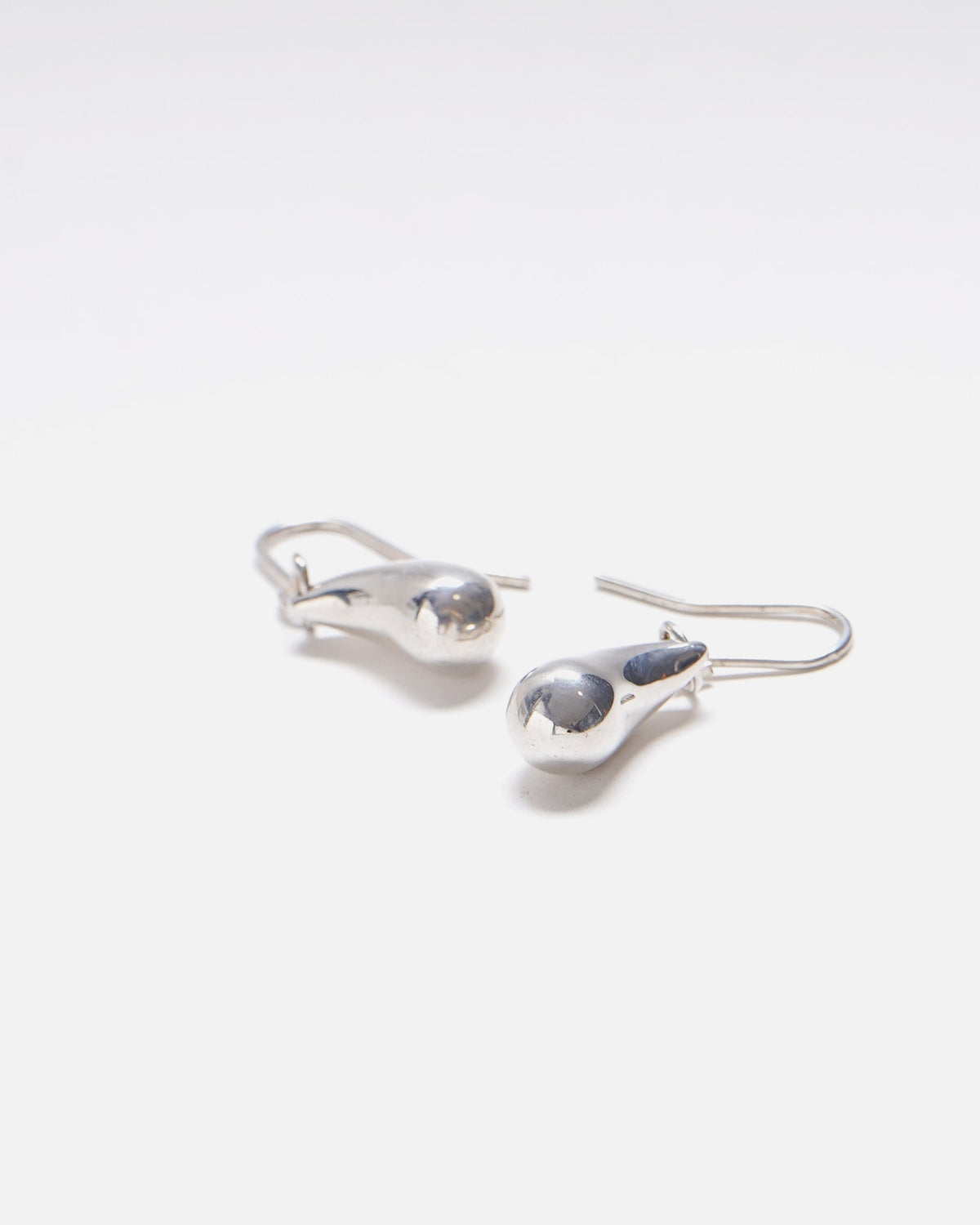 Silver Teardrop Earrings