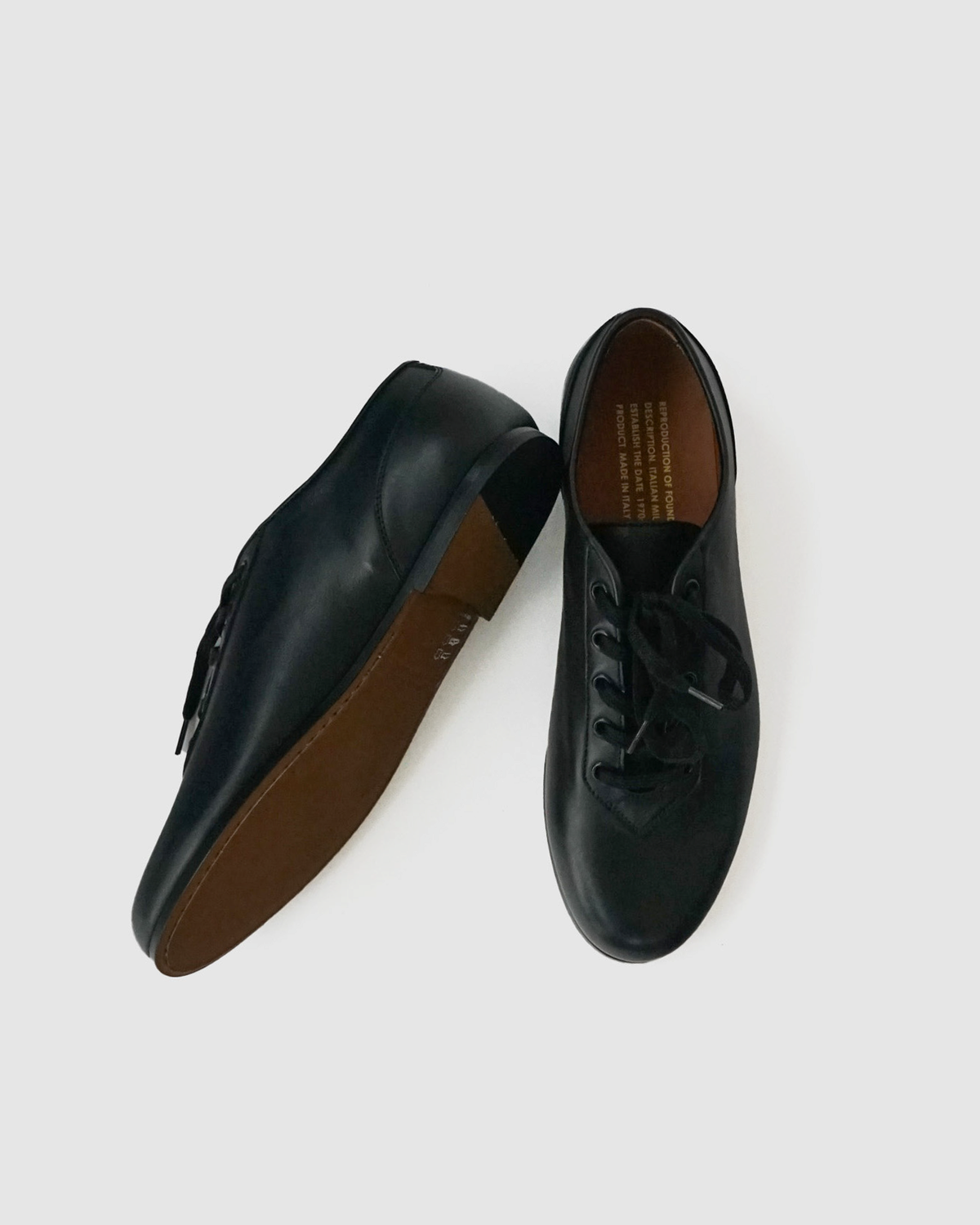 Italian Military Bicycle Shoes 710FDL / Black
