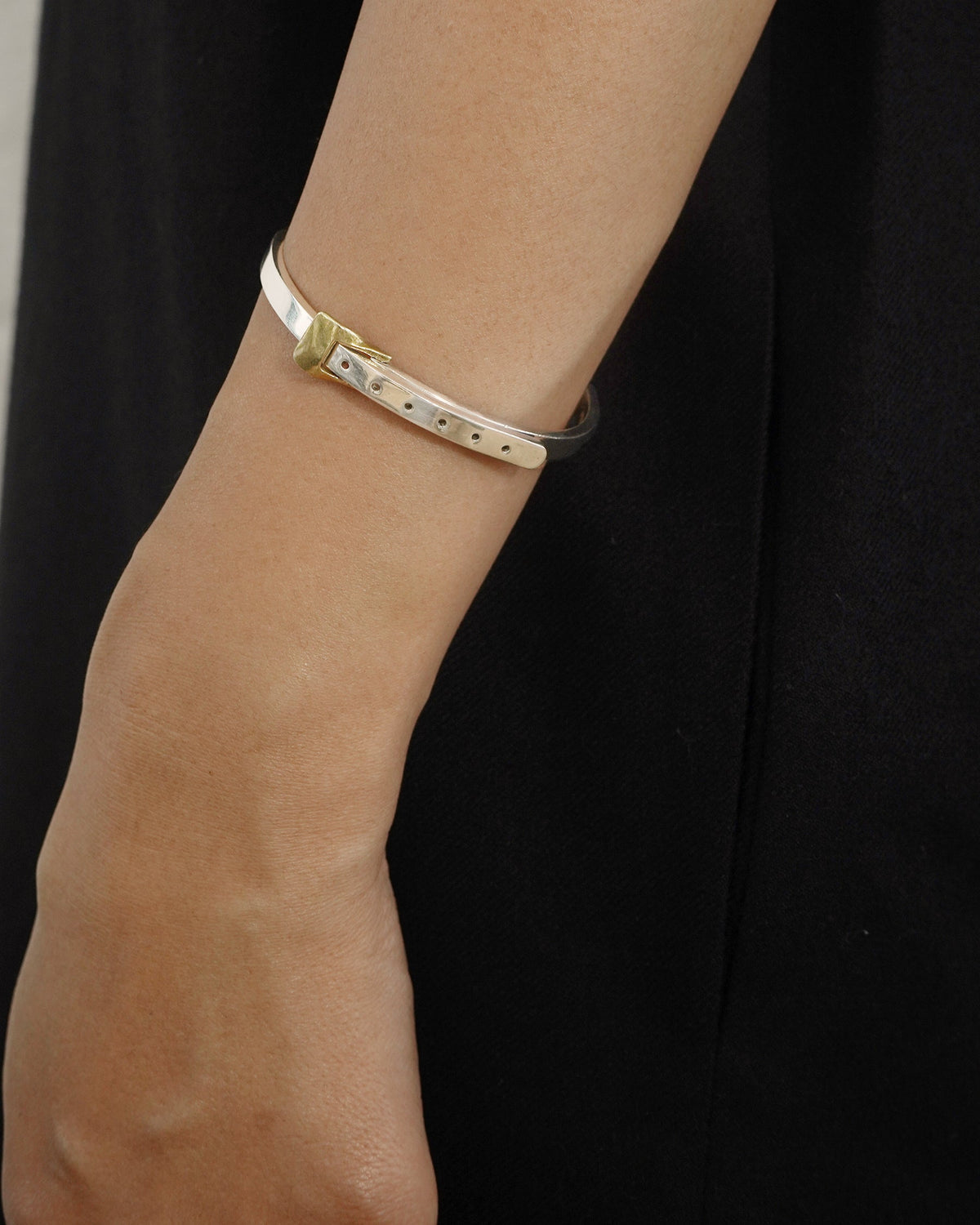 Silver Belt Bracelet